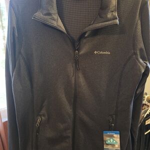 Columbia Charcoal Full-Zip Jacket